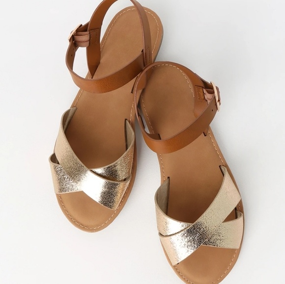 Shoes - Summer/Gold Sandals